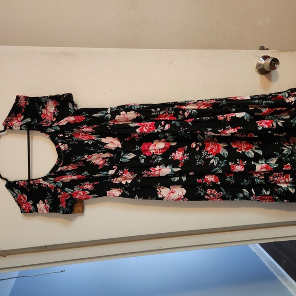 Torrid Pink and Red Maxi Sundress #NWOT